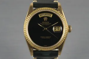 1979 YG Day-Date 18038 Onyx Dial