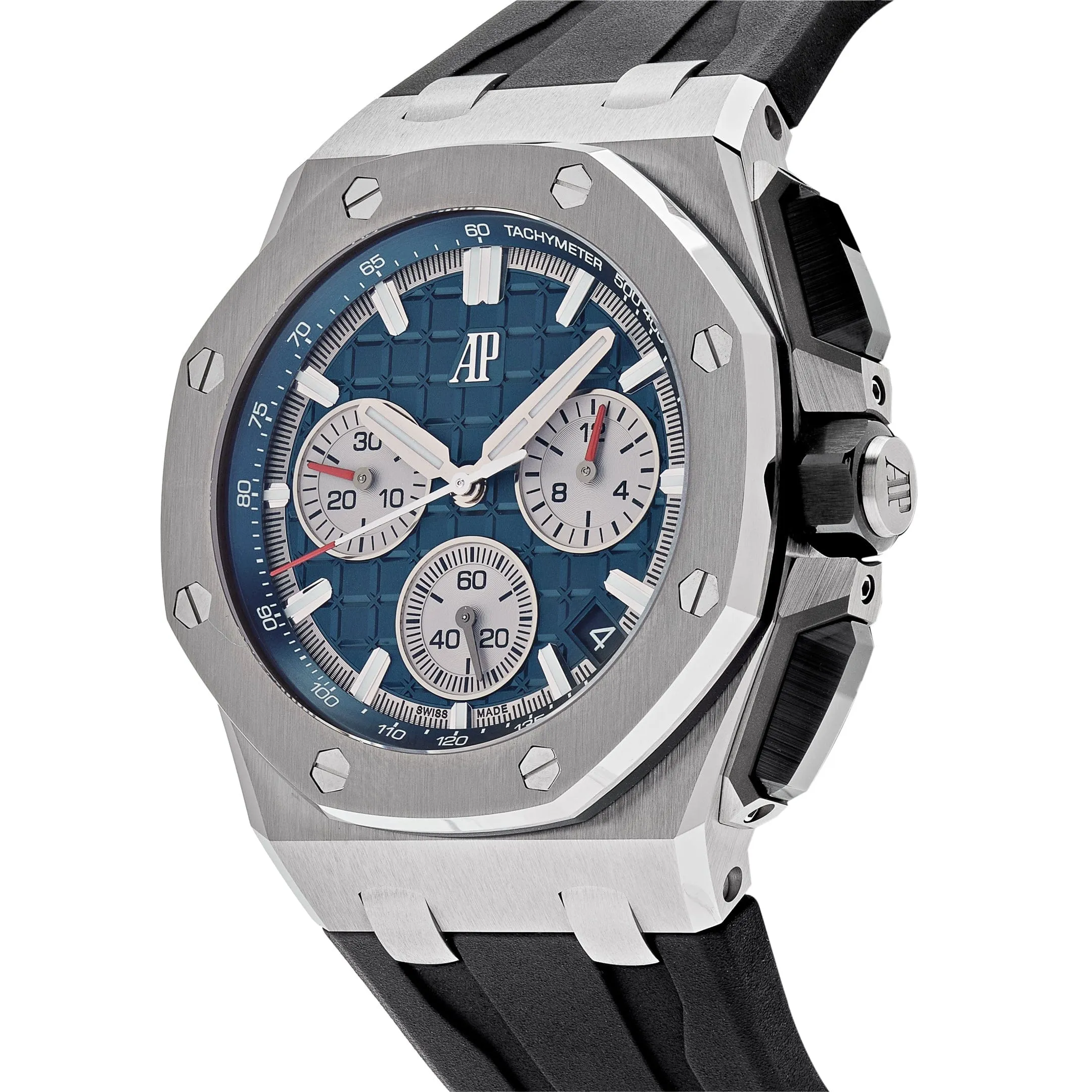 Audemars Piguet Royal Oak Offshore 26420TI.OO.A027CA.01 Chronograph Titanium Blue Dial