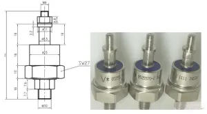 B525571-2 Rotating Diode, 3/8" 24 UNF 2A, Anode Stud