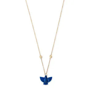 BABY LAPIS THUNDERBIRD NECKLACE