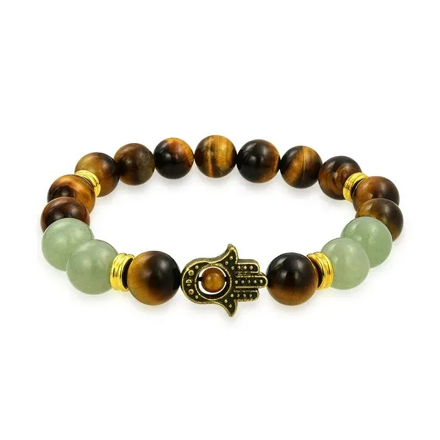 Bling Jewelry Stackable Eye Green Bracelet