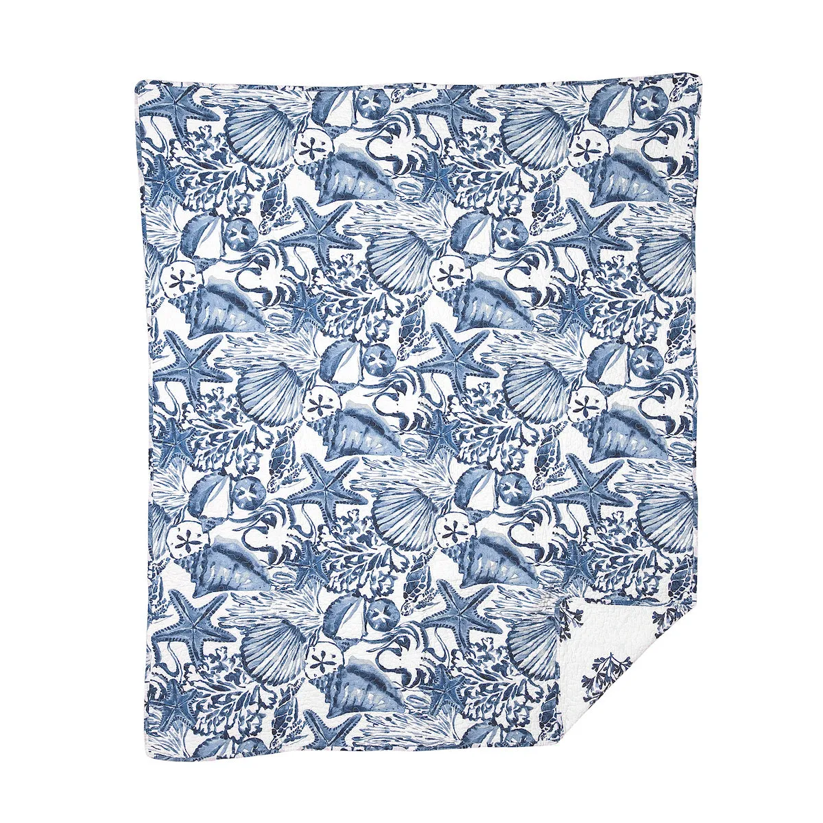 Blue Coast Shells Throw