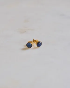 Blue sapphire earrings