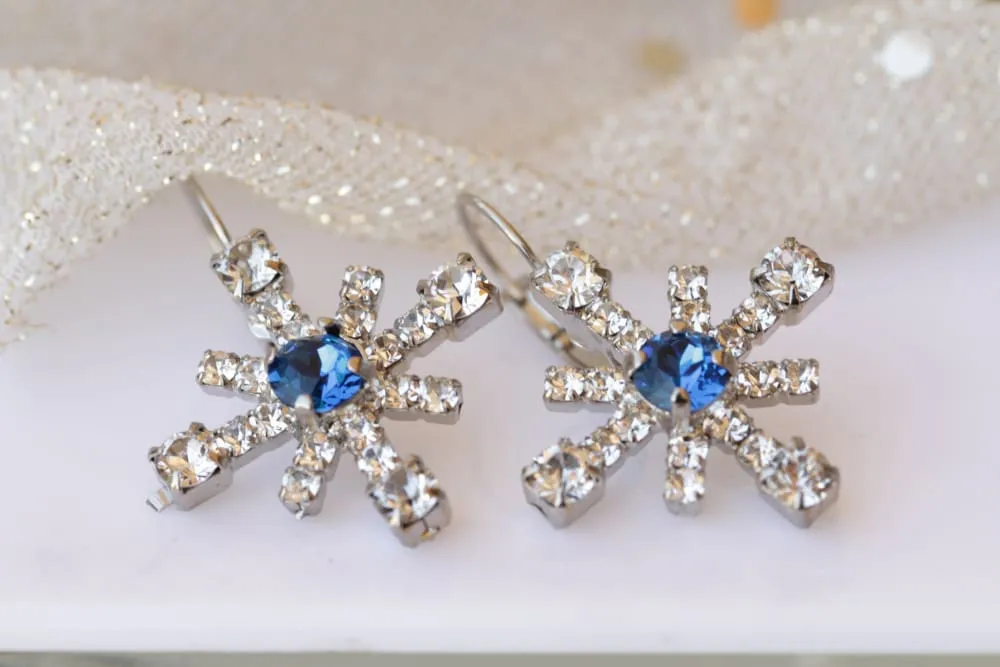 BRIDAL SAPPHIRE EARRINGS