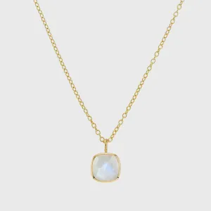 Brooklyn Moonstone & Gold Vermeil Necklace