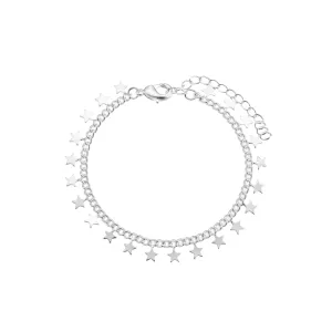 Chain Bracelet Silver - Stars