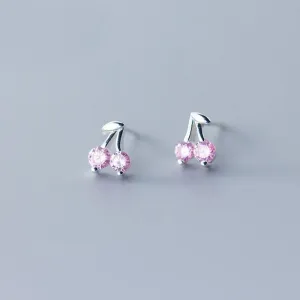 Classic Cherry Minimal Studs