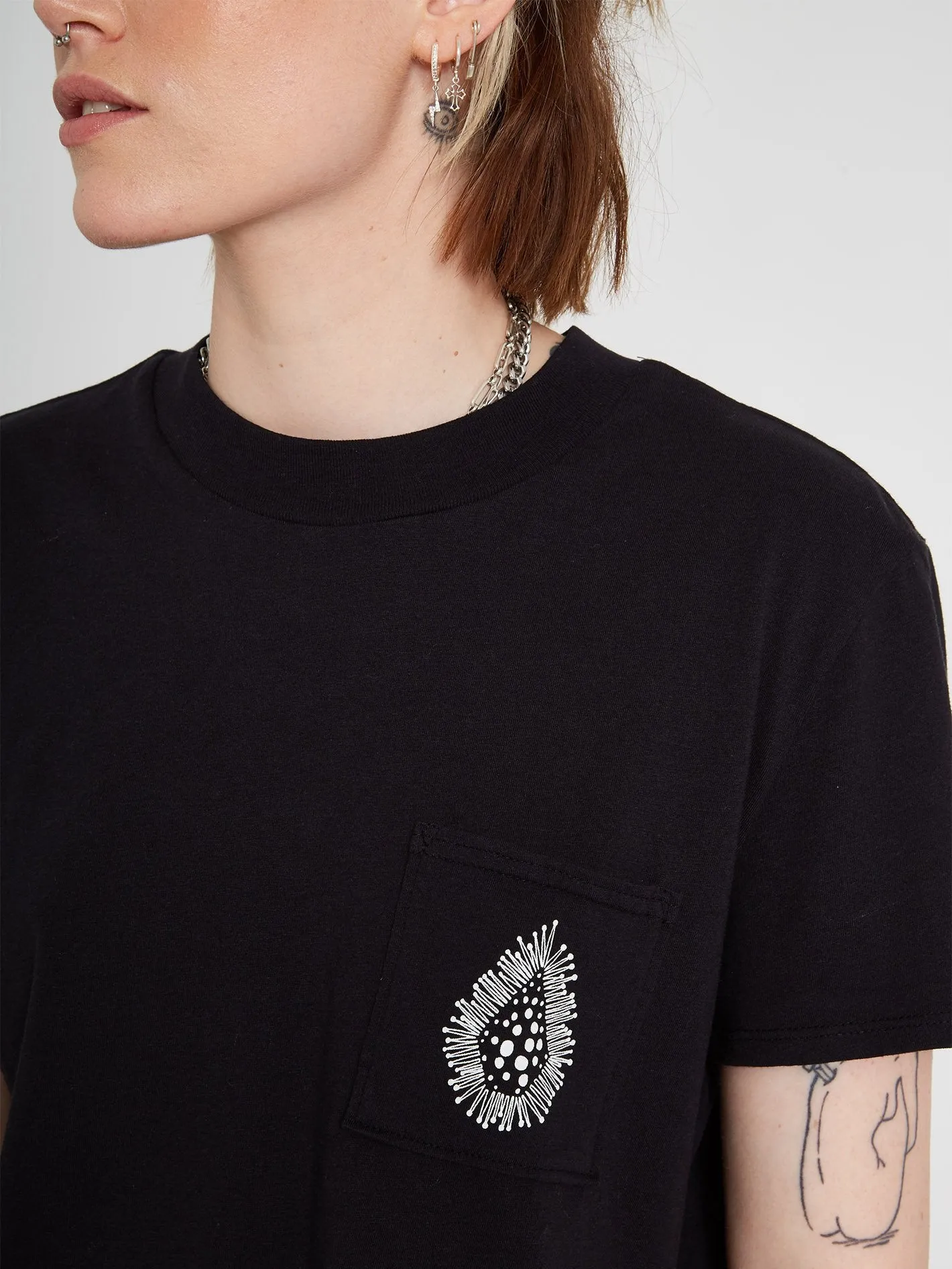 Coral Morph T-shirt - Black