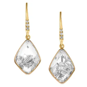 Diamond Rhombus Earrings