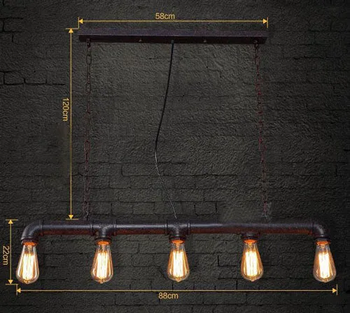 EGIL Industrial Pipe Hanging Lamp