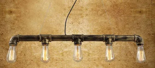 EGIL Industrial Pipe Hanging Lamp