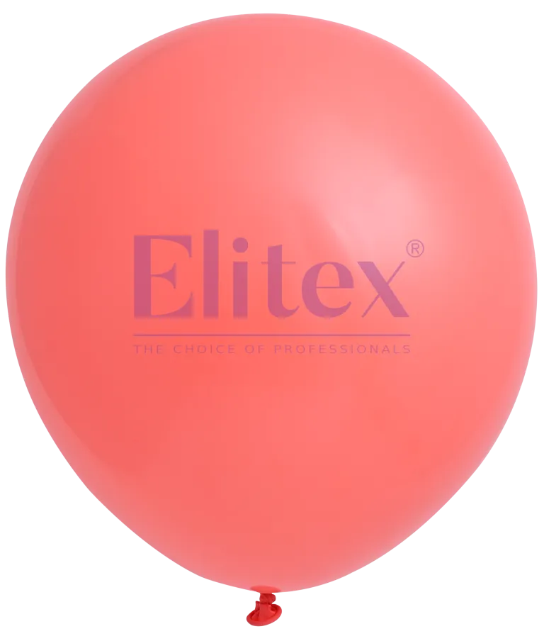 Elitex 6" Pastel Coral Latex Balloons 50ct