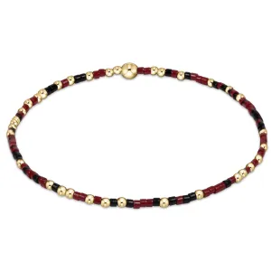 Gameday Hope Unwritten Bracelet - Wine-Onyx