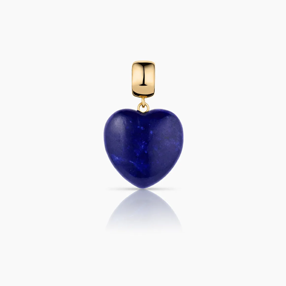 Gemma Lapis Heart Choker Necklace