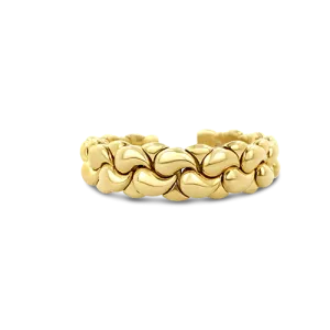 Gold Chopard Cuff Estate Bracelet