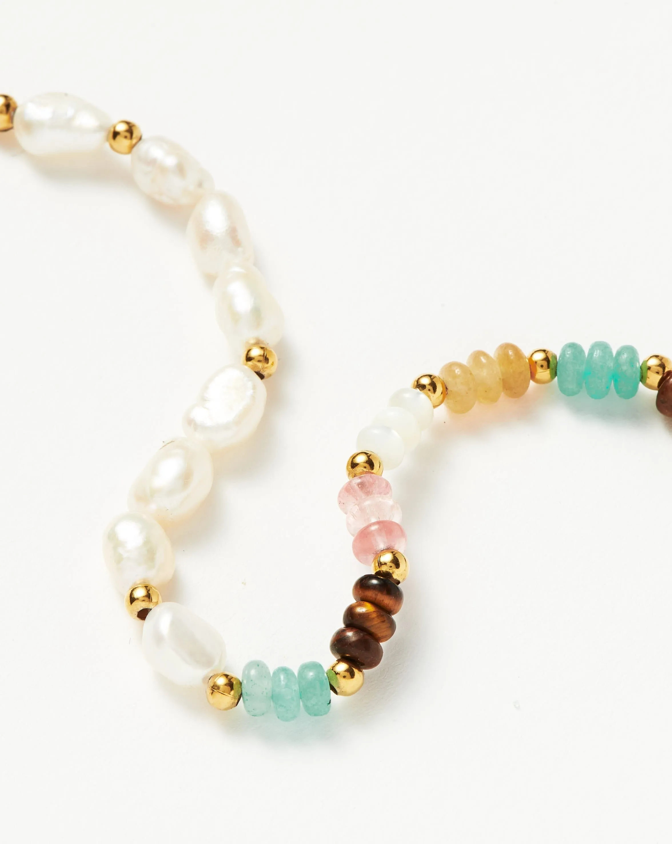 Good Vibes Pearl Multi Beaded Bracelet