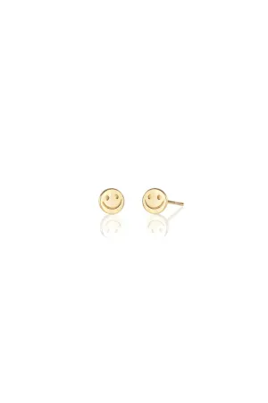 Happy Face Stud Earrings