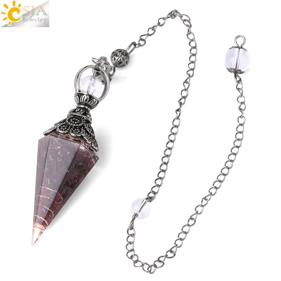 Healing Crystal Pendulum