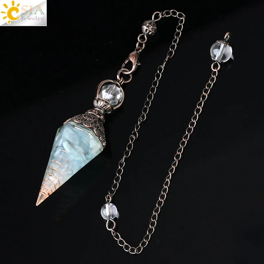 Healing Crystal Pendulum