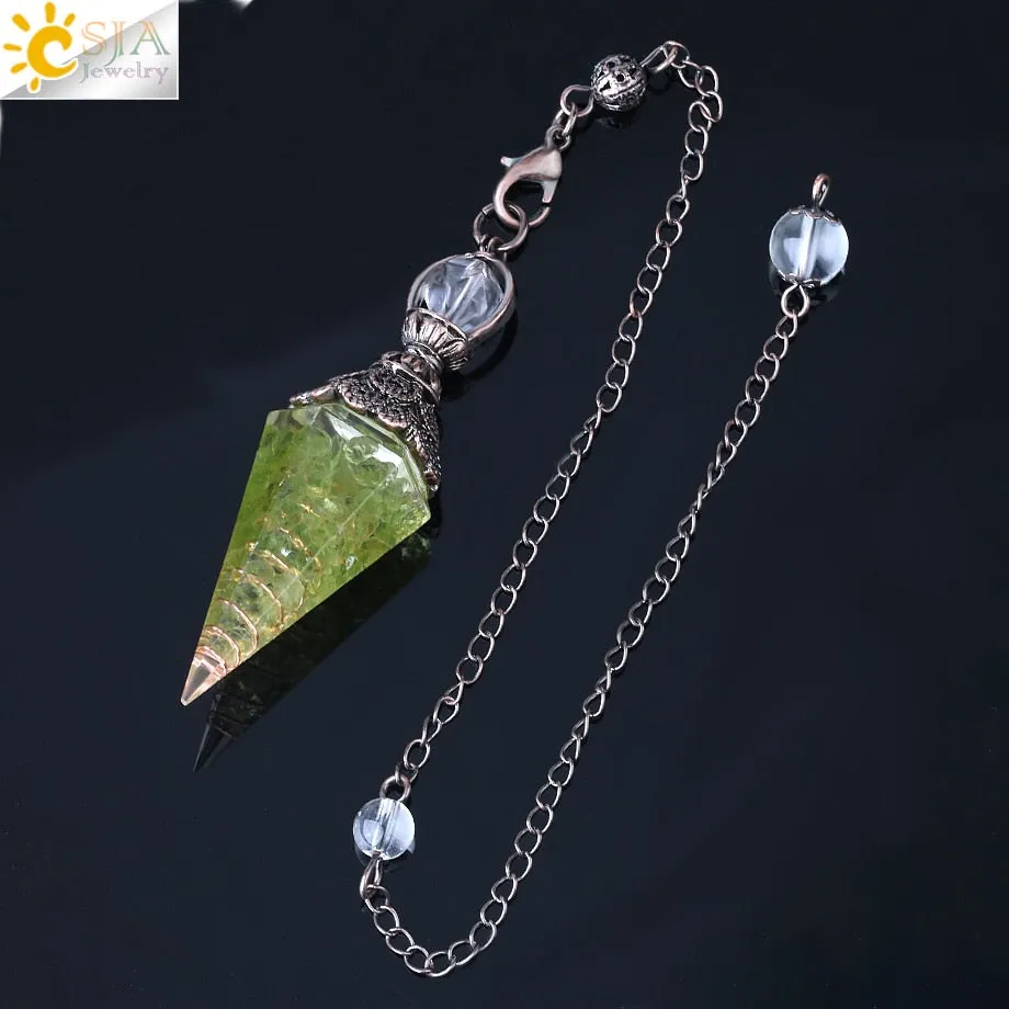 Healing Crystal Pendulum