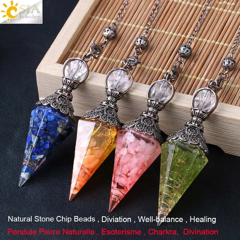 Healing Crystal Pendulum