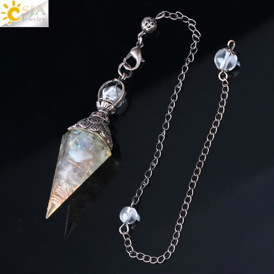 Healing Crystal Pendulum