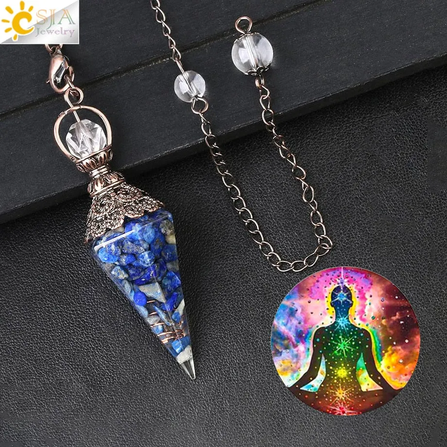 Healing Crystal Pendulum