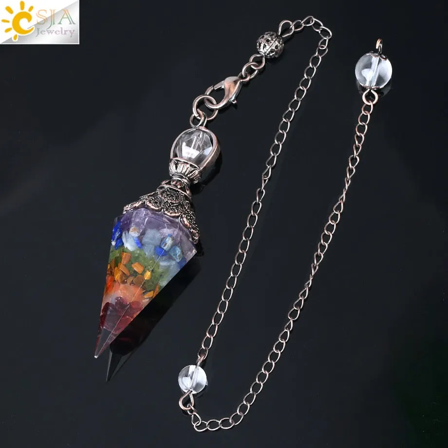 Healing Crystal Pendulum