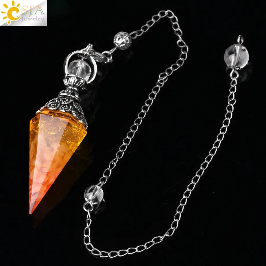 Healing Crystal Pendulum