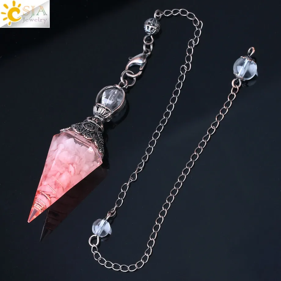 Healing Crystal Pendulum