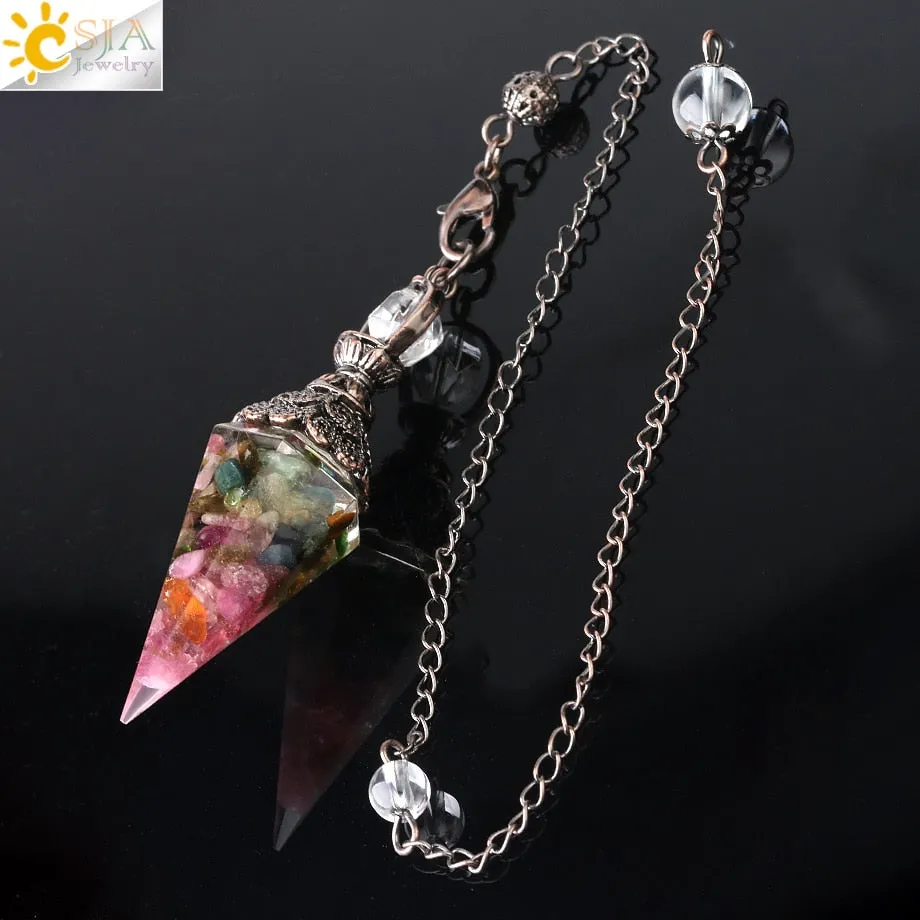 Healing Crystal Pendulum