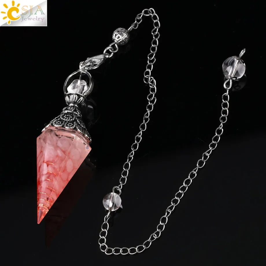 Healing Crystal Pendulum