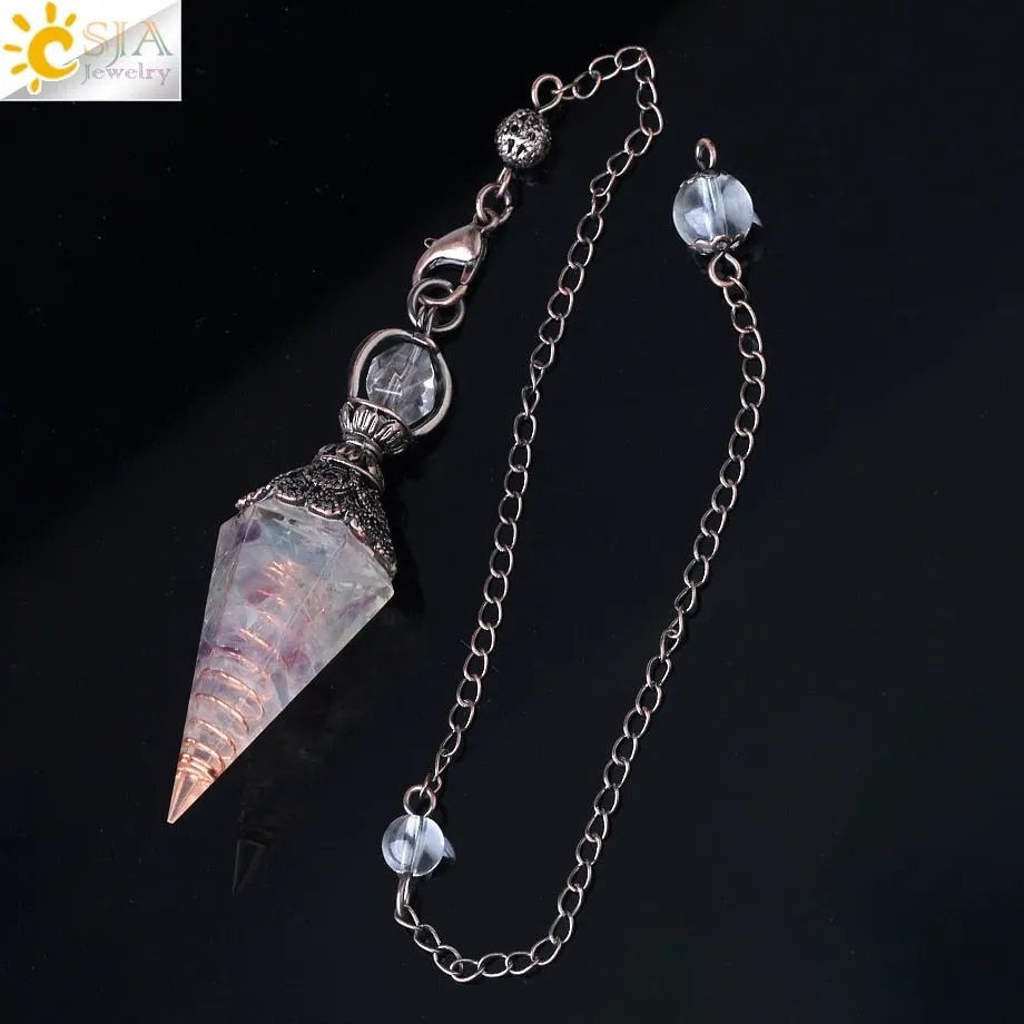 Healing Crystal Pendulum