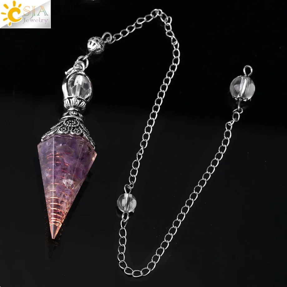 Healing Crystal Pendulum