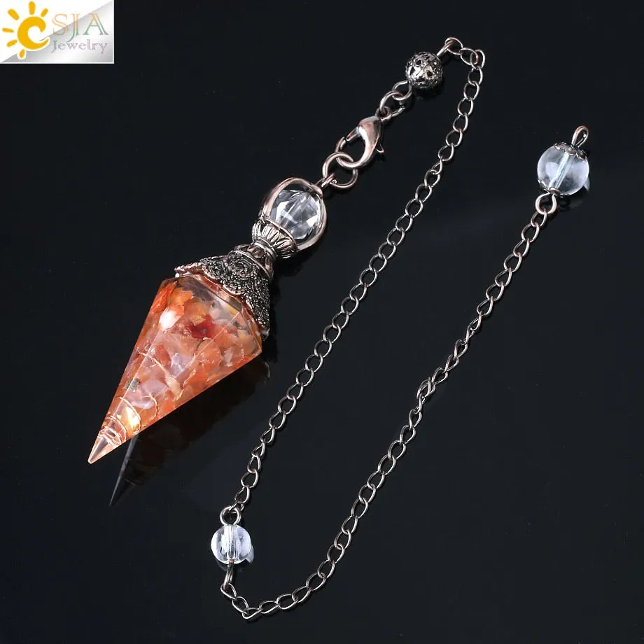 Healing Crystal Pendulum