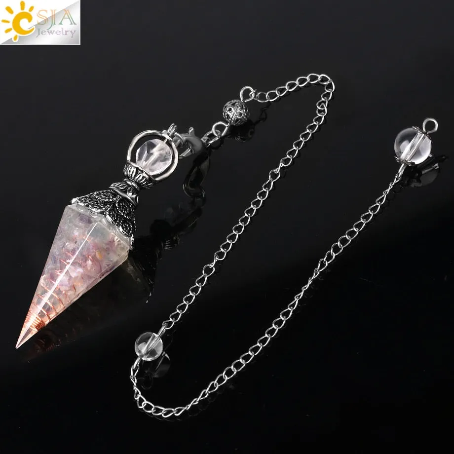 Healing Crystal Pendulum