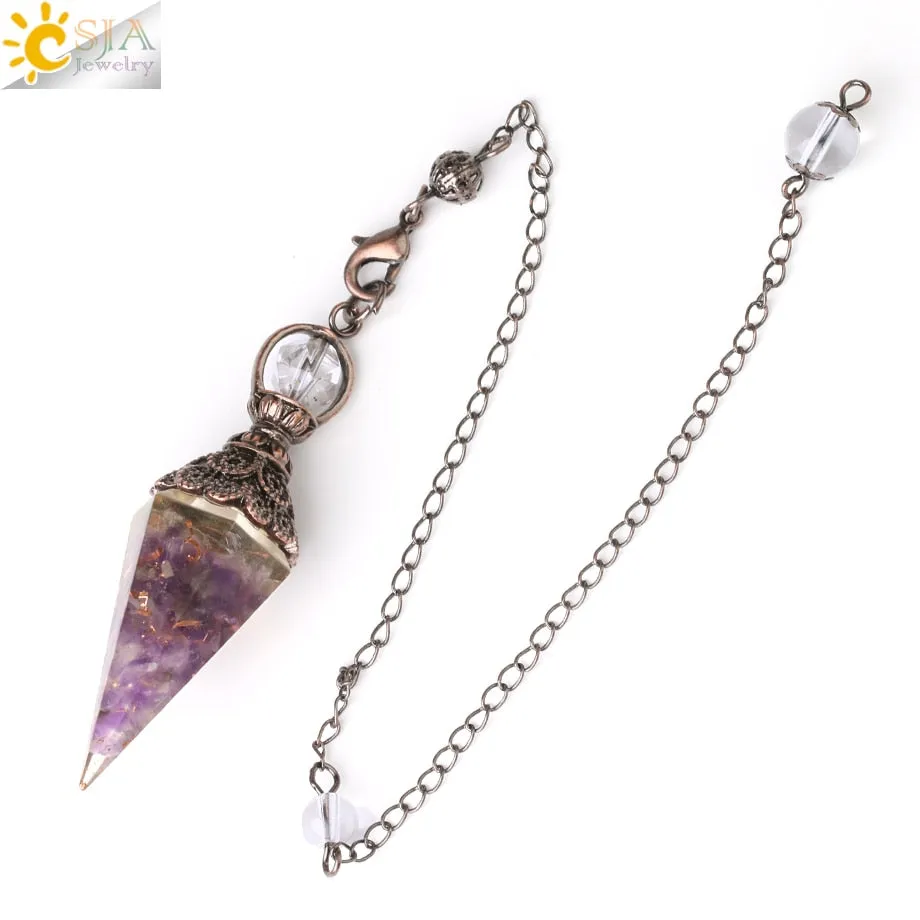 Healing Crystal Pendulum