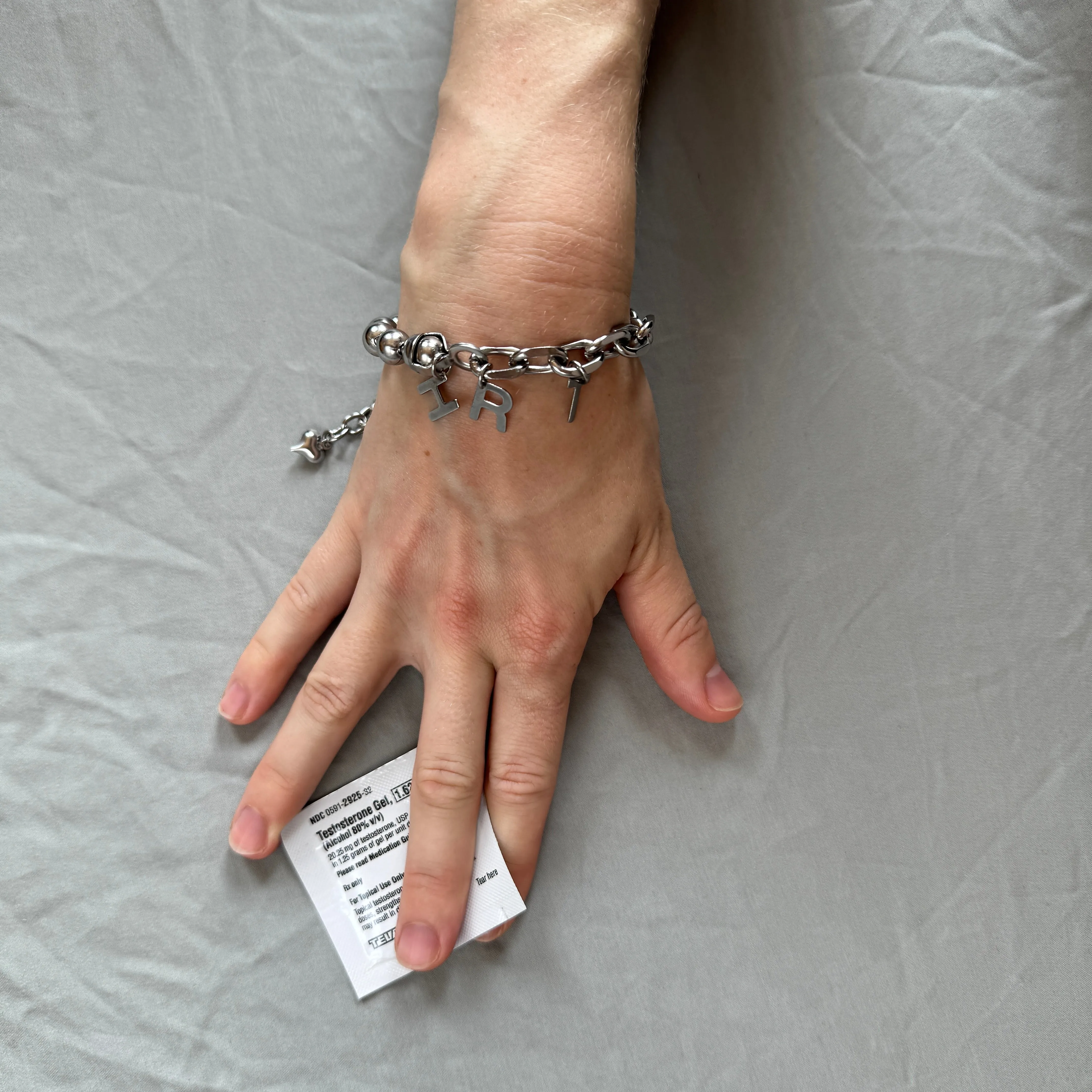 HRT chain bracelet