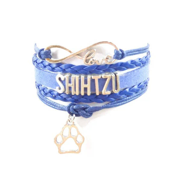 Infinity Love Shih Tzu Bracelet