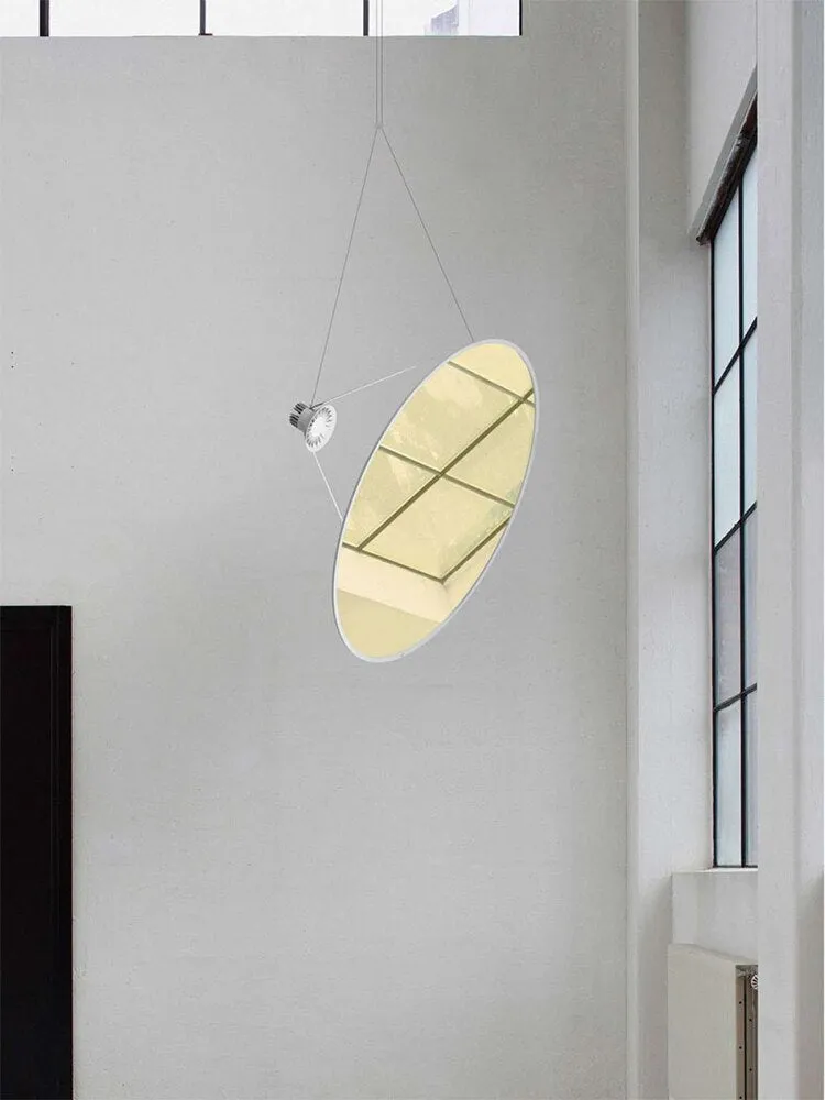 Italy Designer Spot LED Pendant Lighting Modern Stainless Steel Pendant Lamp Villa Hall Hanging Light Suspension