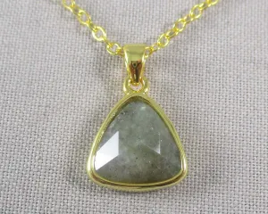 Labradorite Pendant Necklace 1pc (0478)