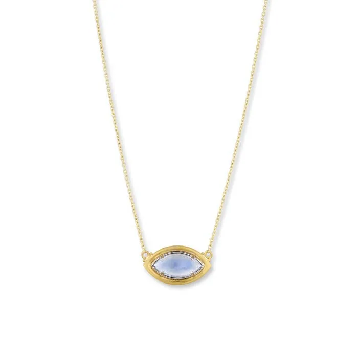 Lika Behar Moonstone Moondance One of a Kind Necklace in 24K Yellow Gold