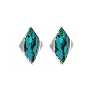 Lila Jewellery Paua Shell Square Earrings