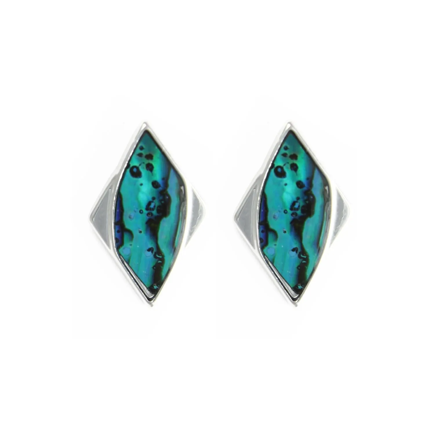 Lila Jewellery Paua Shell Square Earrings