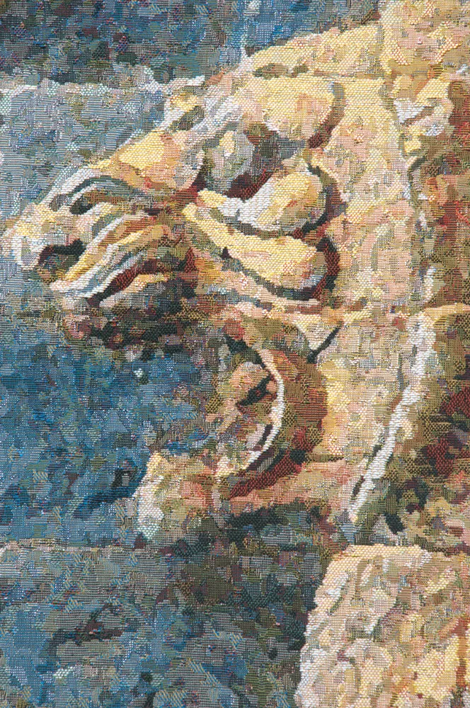 Lion II Darius Belgian Tapestry Wall Hanging