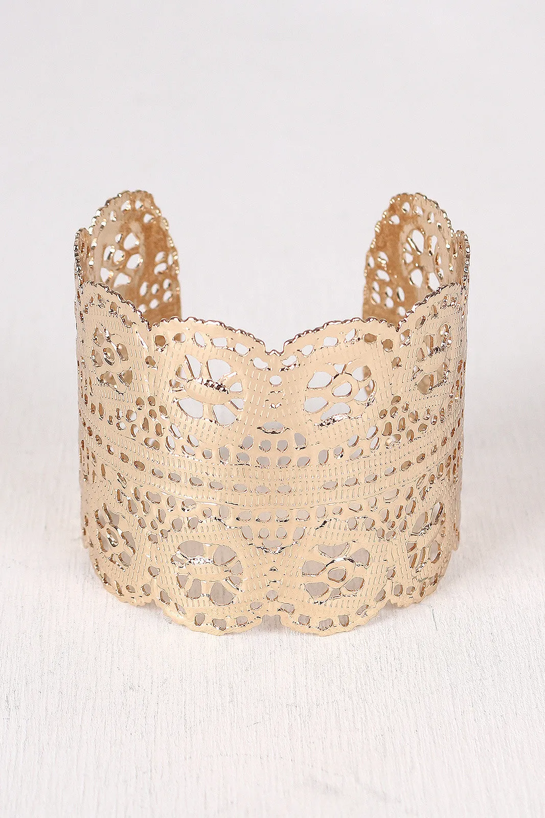 Metallic Lace Cuff