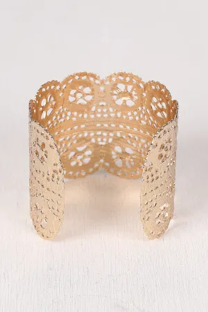 Metallic Lace Cuff