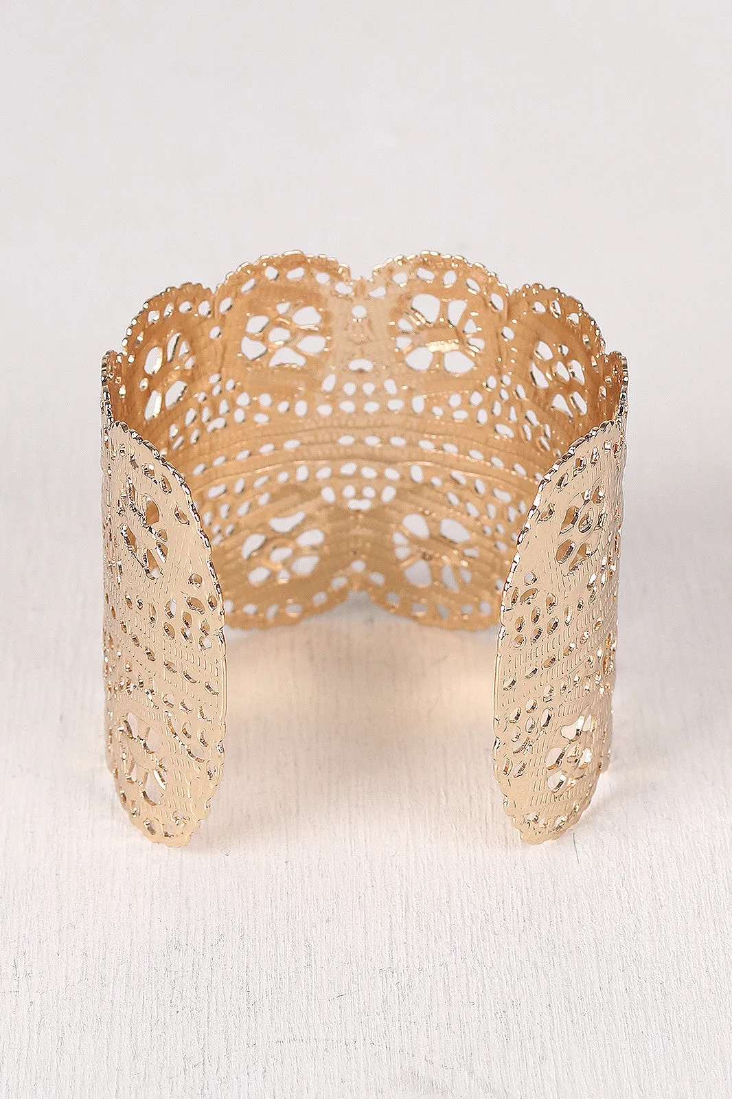 Metallic Lace Cuff