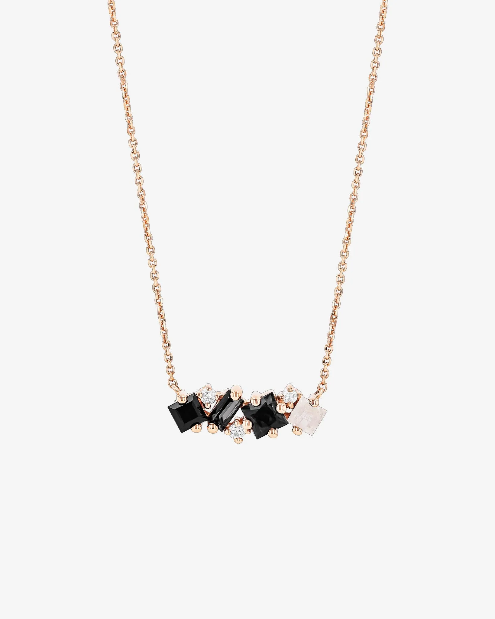 Nadima Black Ombre Midi Bar Pendant