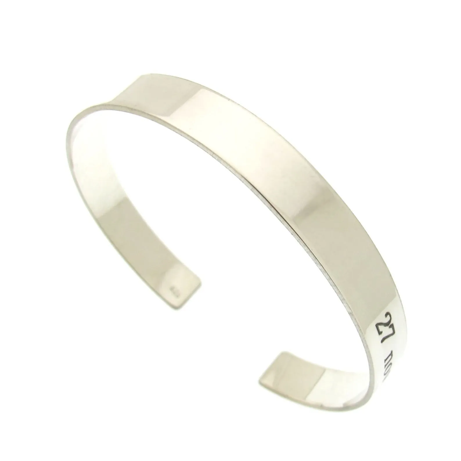 Name Bracelet - Sterling Silver Cuff